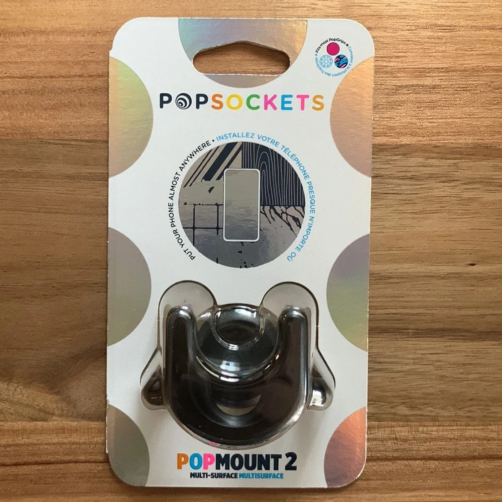 Popsocket Popmount 2 Multi-Surface in Black